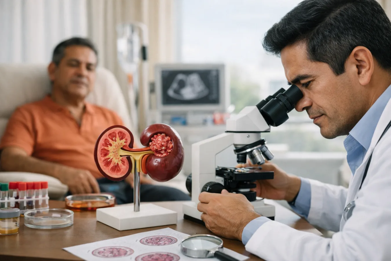 ¿Qué especialista trata la glomerulonefritis?